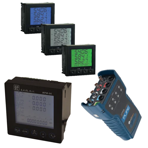 Multifunctions meters and power analyzers